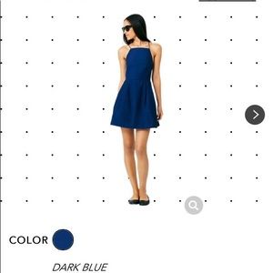Kate Spade Saturday Criss Cross Perc Dress (blue)